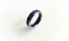 Titanium Ring with Lapis Lazuli Inlay: 6mm Band